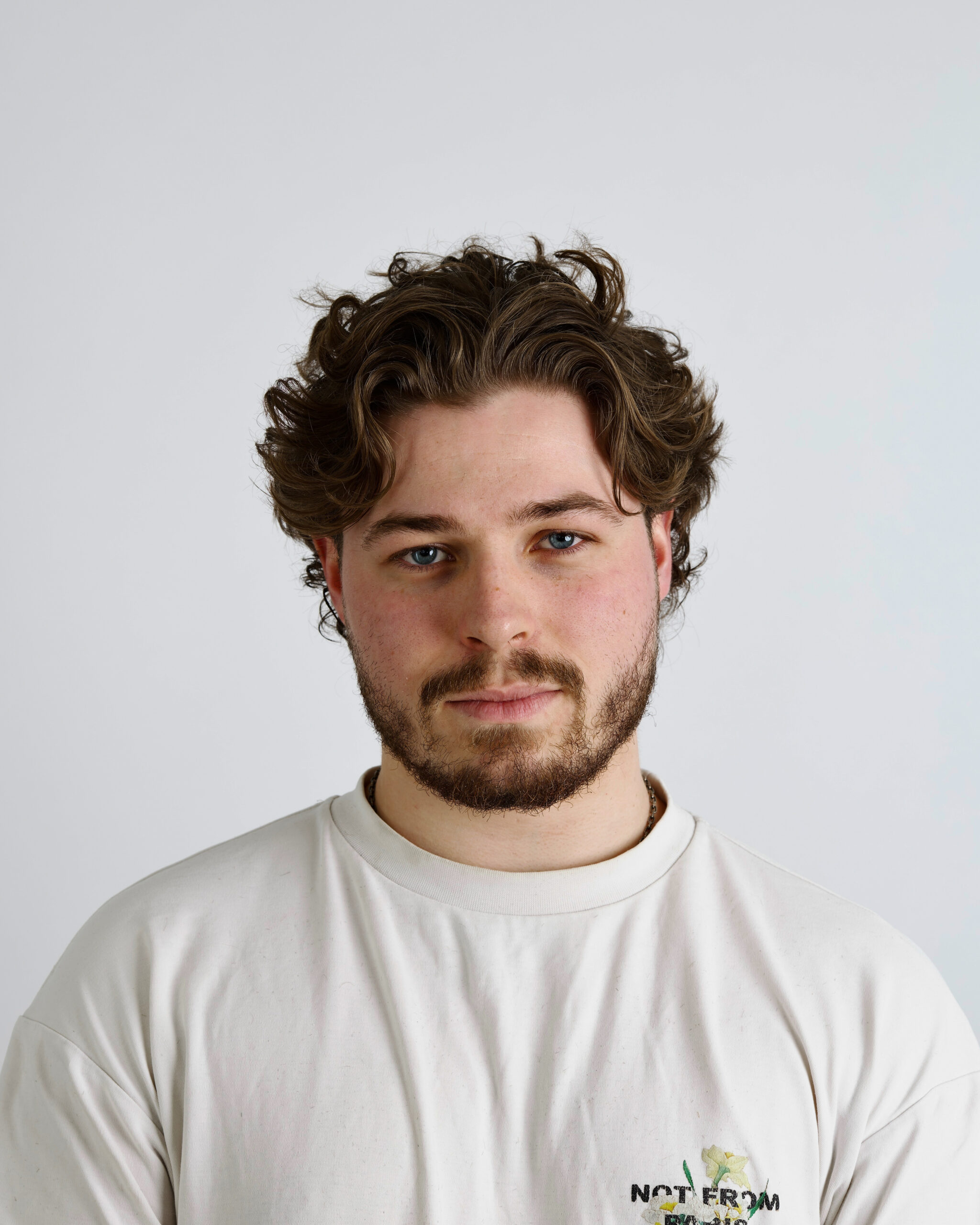 Beardy Head Shot Guy Colour