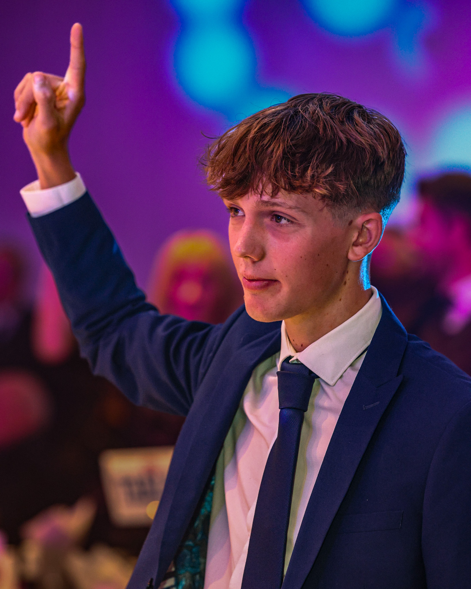 Braveheart Dinner Young Rider Hand Up