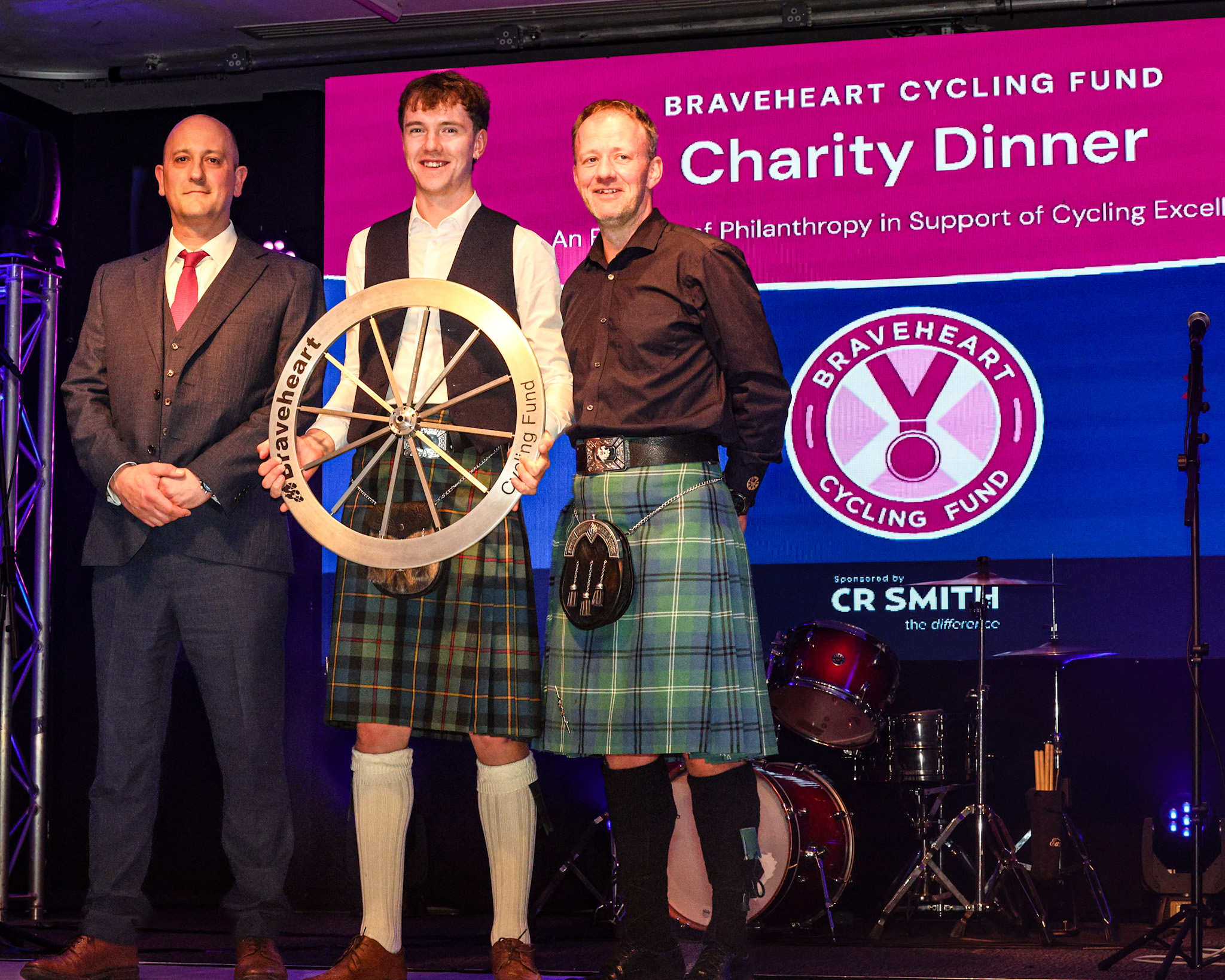 Braveheart Winner On Stage With Evan