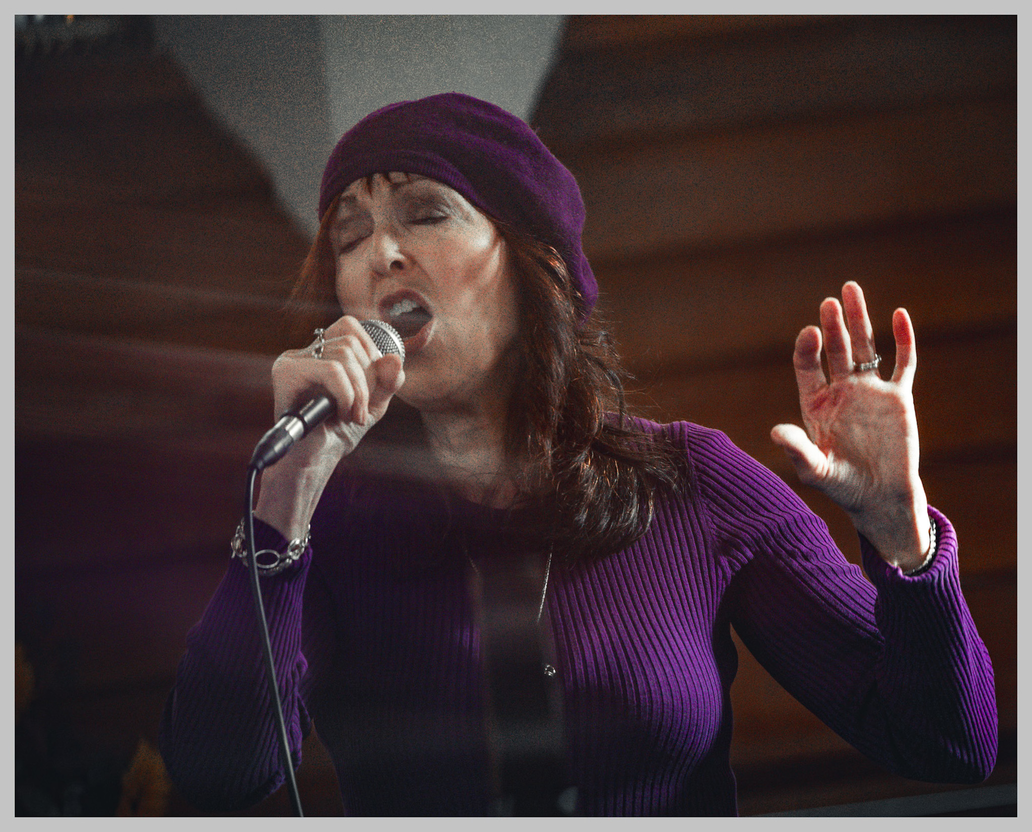 Church Singer Purple Callander Jazz Festival