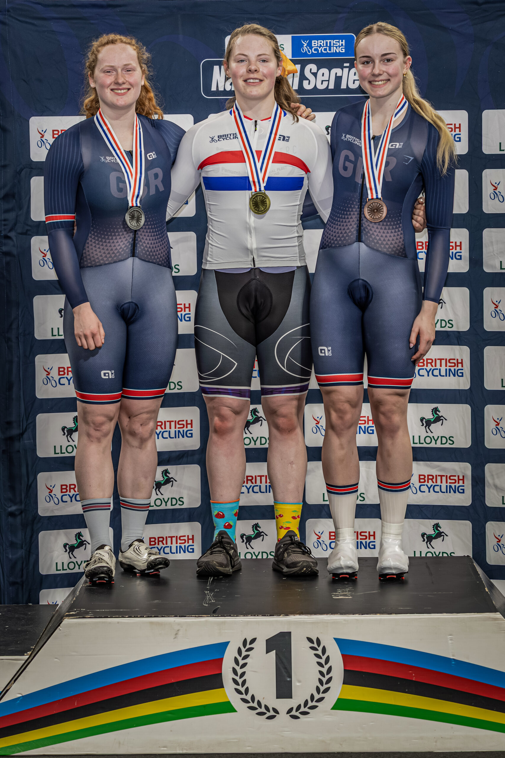 Ellie Gerogetta Katie Podium