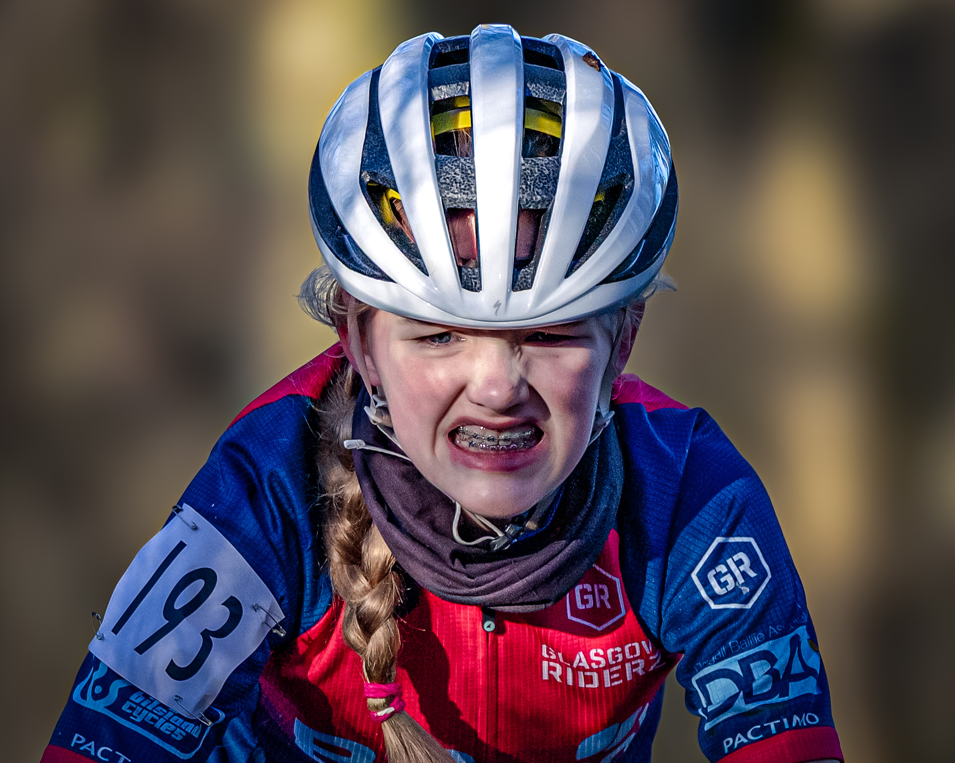 Glasgow Riderz Hupcc Girl Grimace