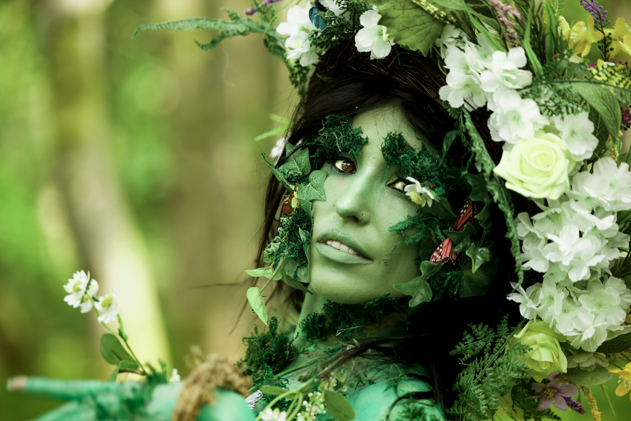 Pixie In Woods Close Up Head 1