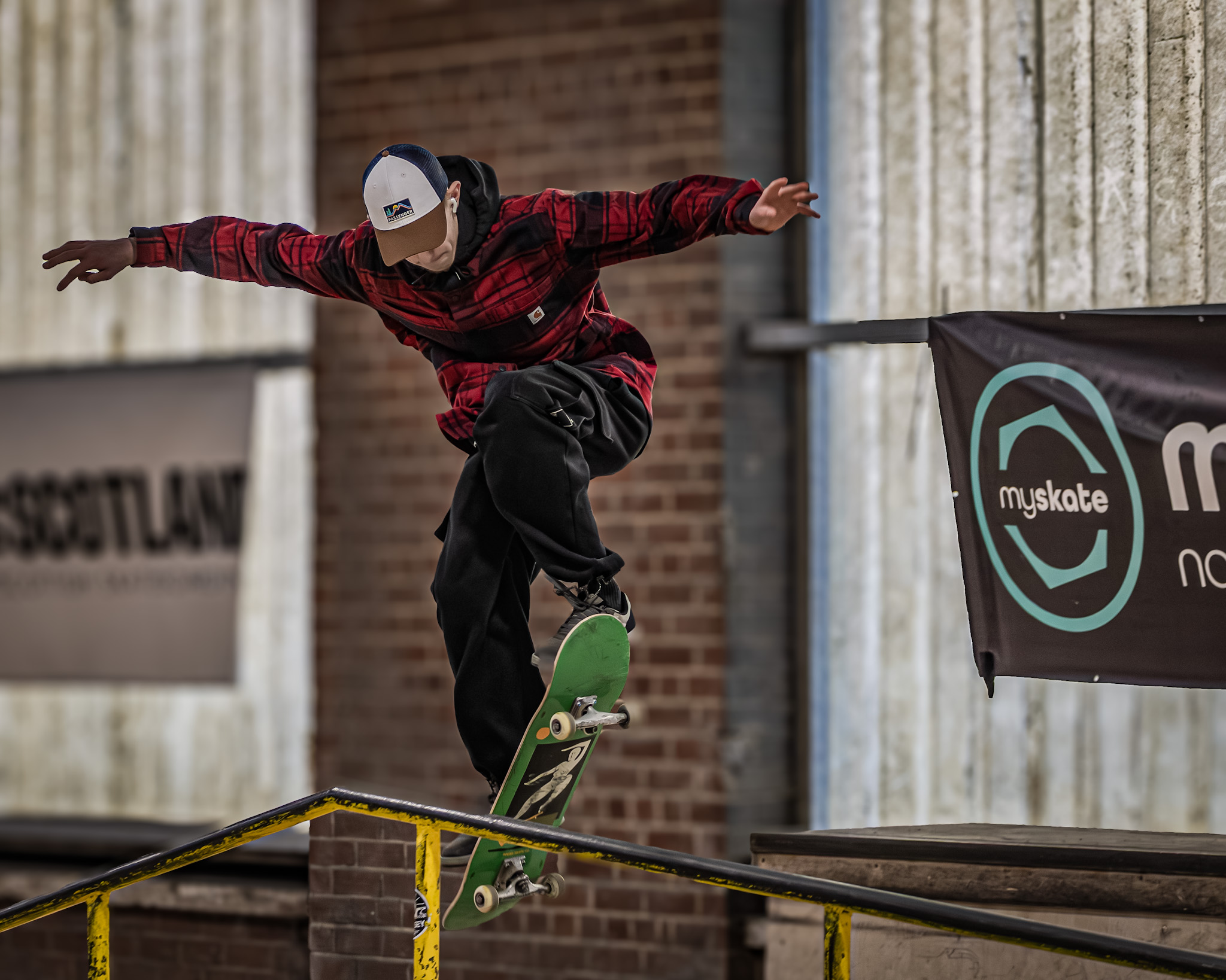 Skateboarding So Nathan Mooney Slide
