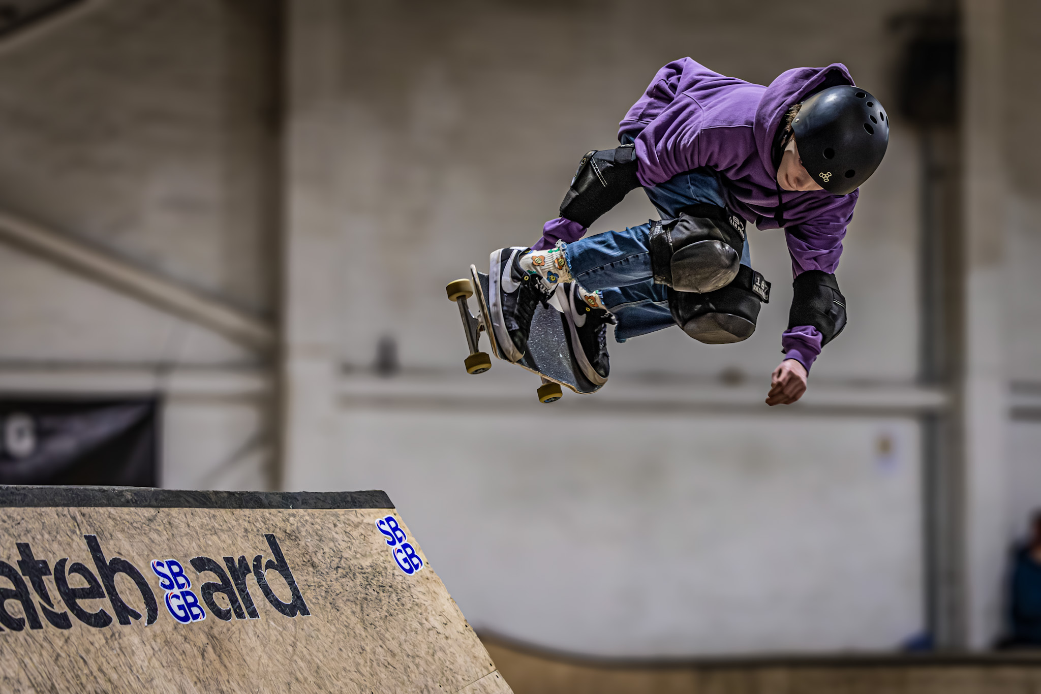 Skateboarding So Purpler Air