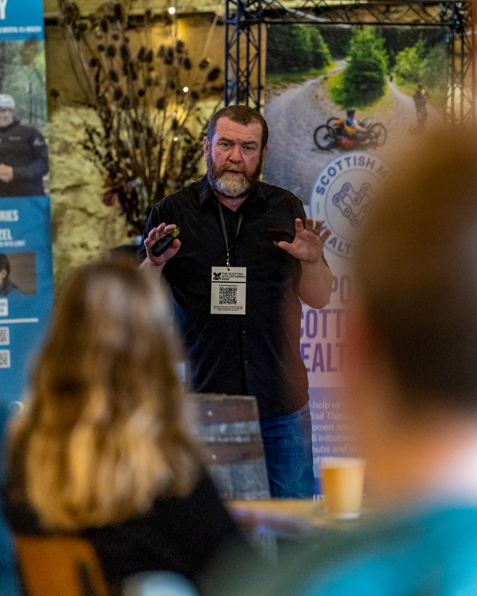 The Gathering Bearded Presenter Guy